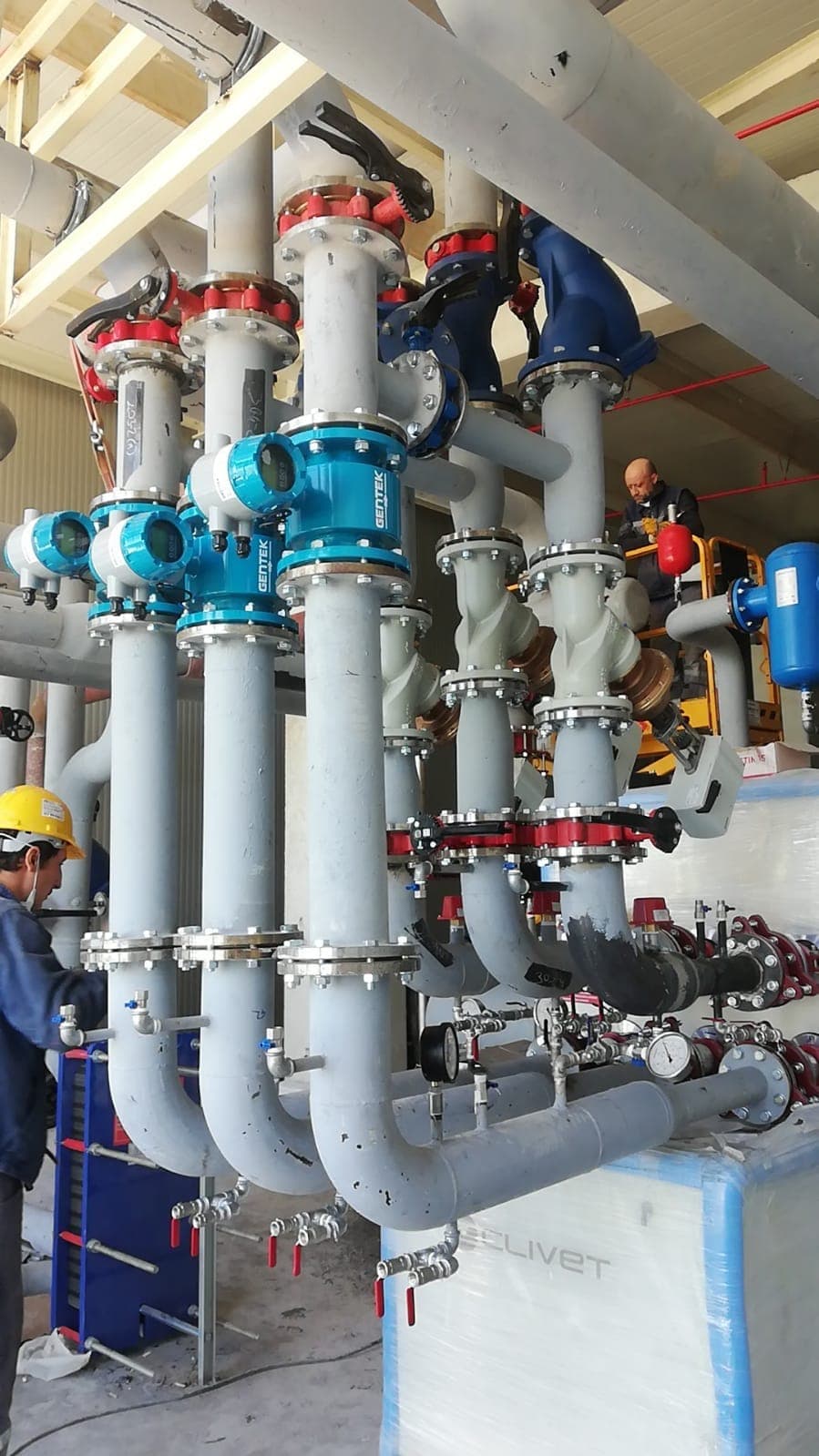 Chiller - Isı Pompası - Su Yumuşatma vb. Tedariği ve Montajı — saha fotoğrafı