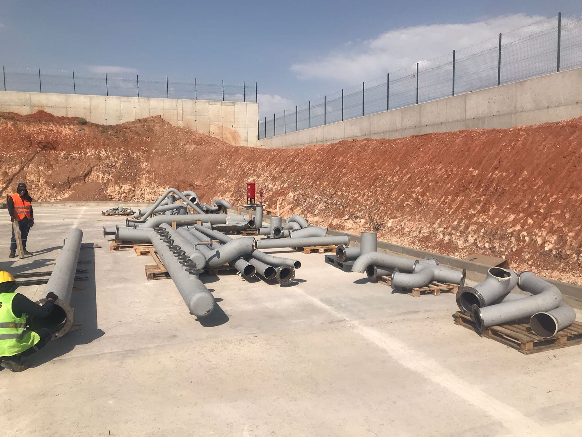Spool İmalat İşleri — saha fotoğrafı