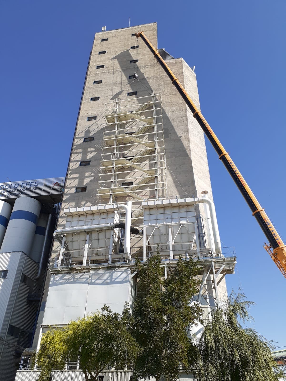Çelik Konstrüksiyon İşleri — saha fotoğrafı