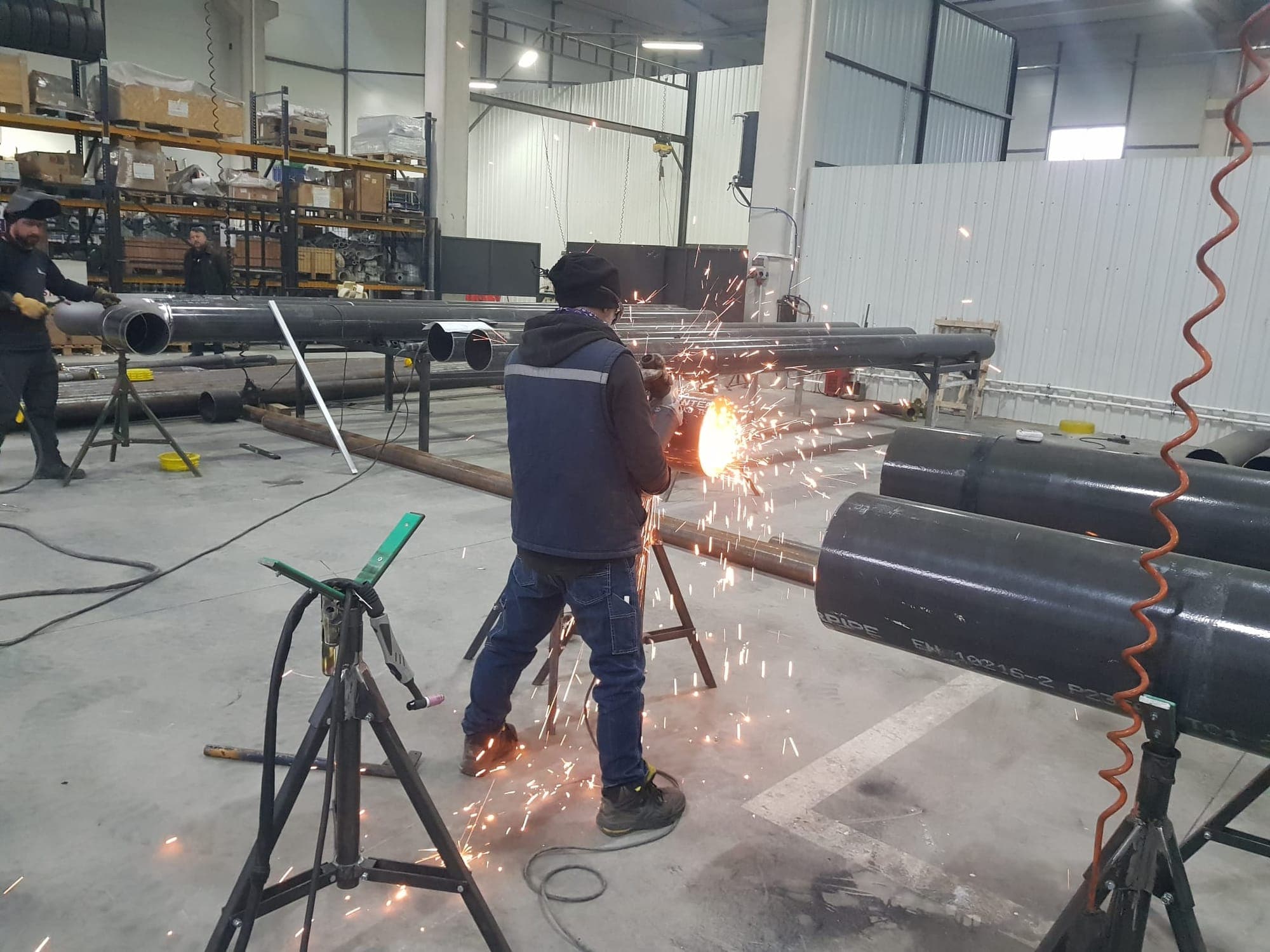 Spool İmalat İşleri — saha fotoğrafı