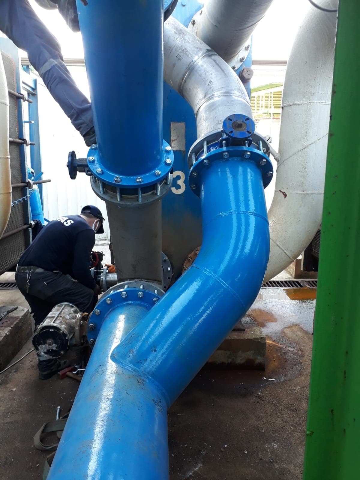 Chiller - Isı Pompası - Su Yumuşatma vb. Tedariği ve Montajı — saha fotoğrafı