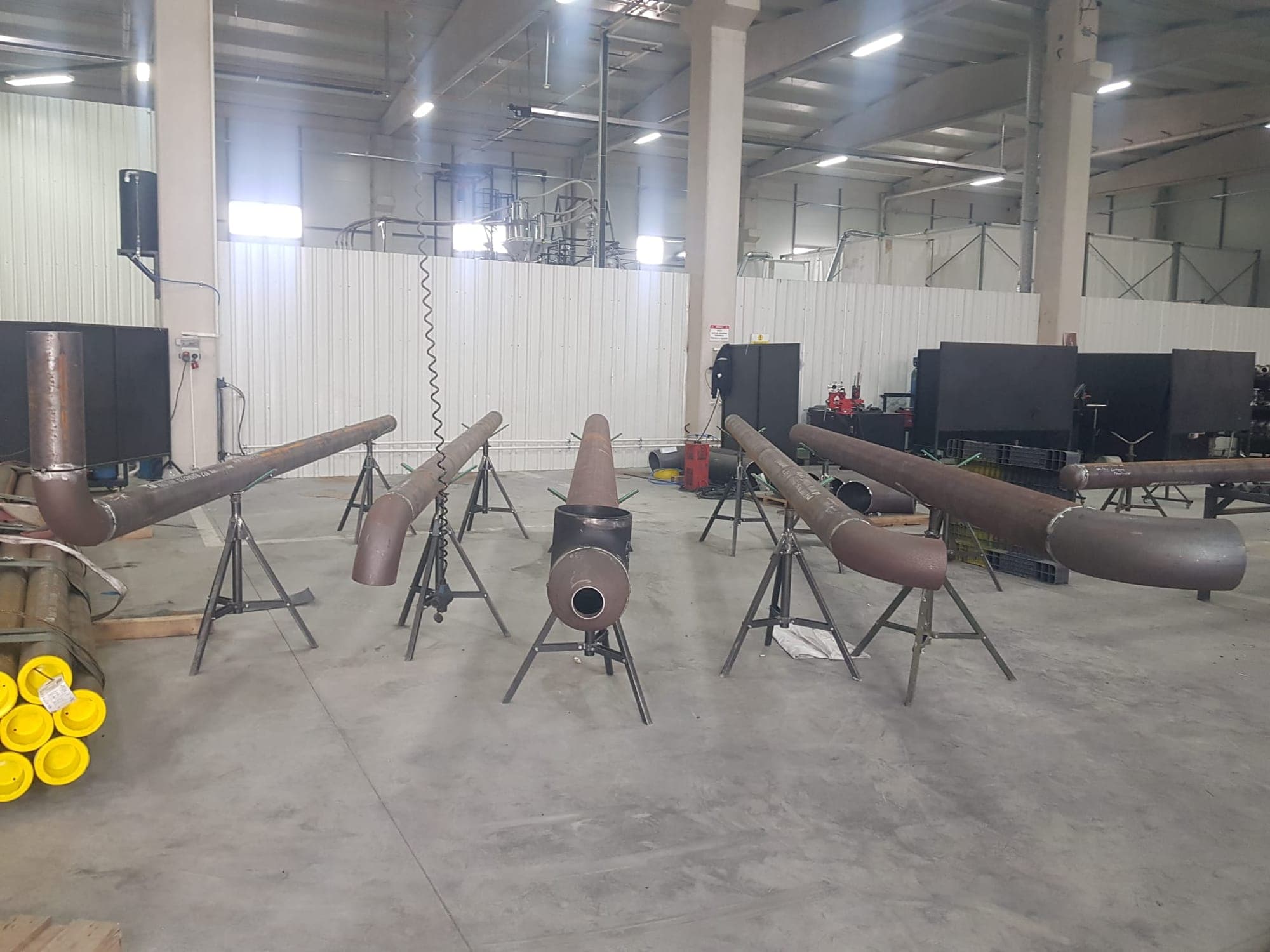 Spool İmalat İşleri — saha fotoğrafı